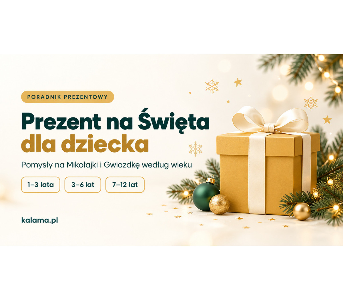 Prezent na święta dla dziecka – pomysły według wieku